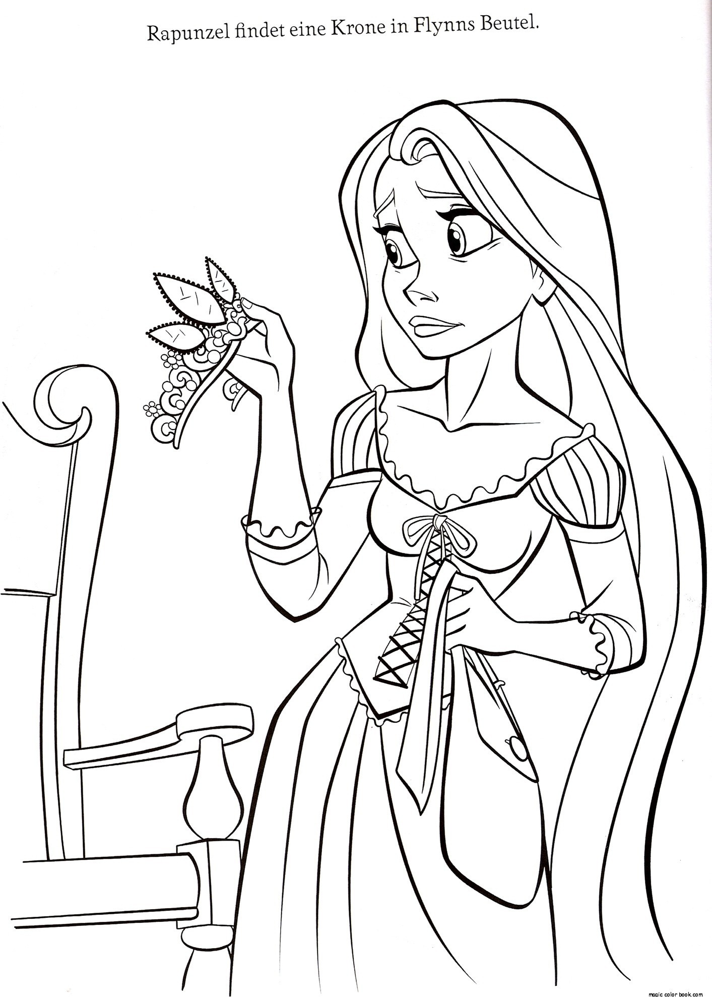 1413x1977 Tangled Free Coloring Pages Online