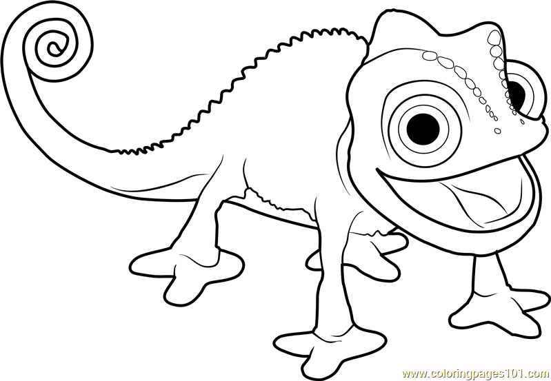 799x553 Printable Tangled The Series Coloring Pages