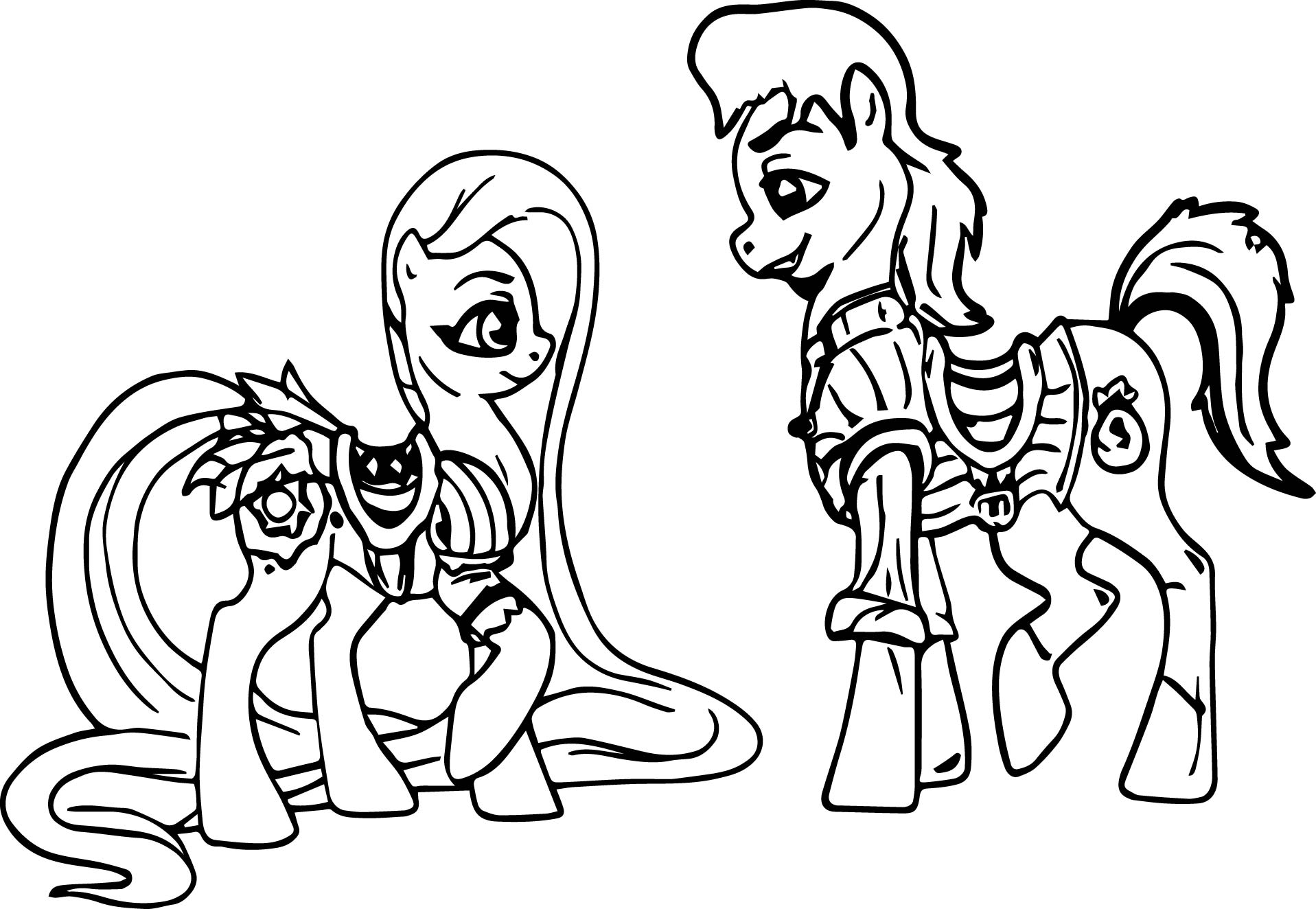 1917x1324 Rapunzel Flynn Rider My Little Pony Disney Tangled Enredados