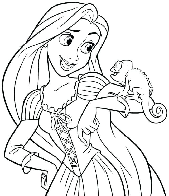 641x742 Rapunzel Printable Coloring Pages Printable Coloring Pages Best