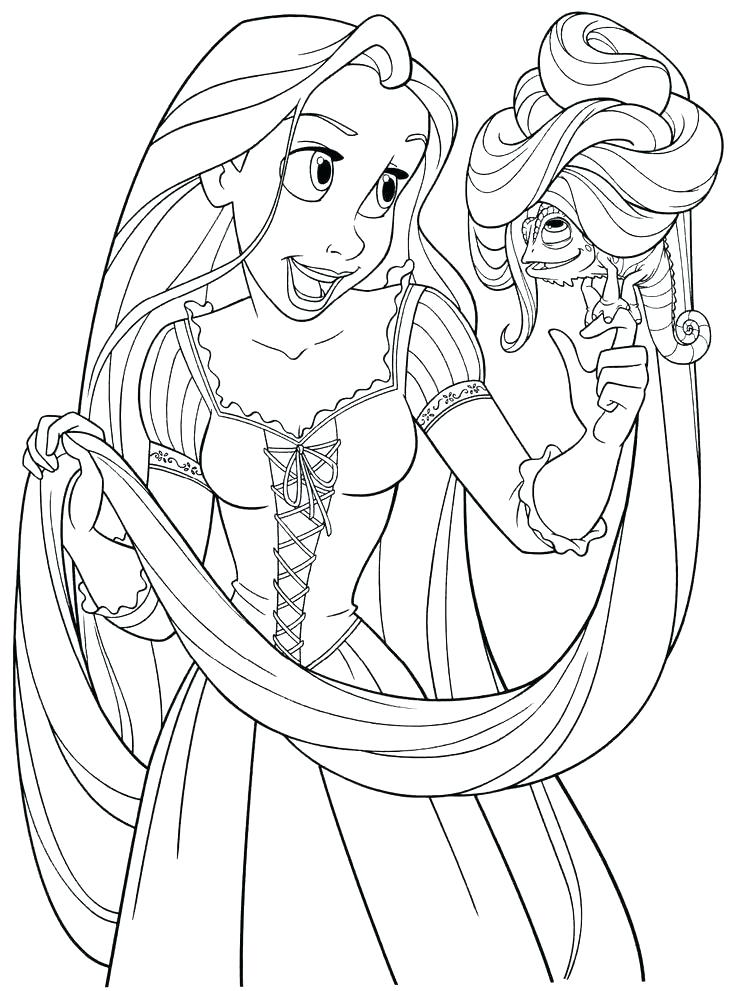 736x991 Coloring Pages Tangled Free Tangled Coloring Pages Tangled
