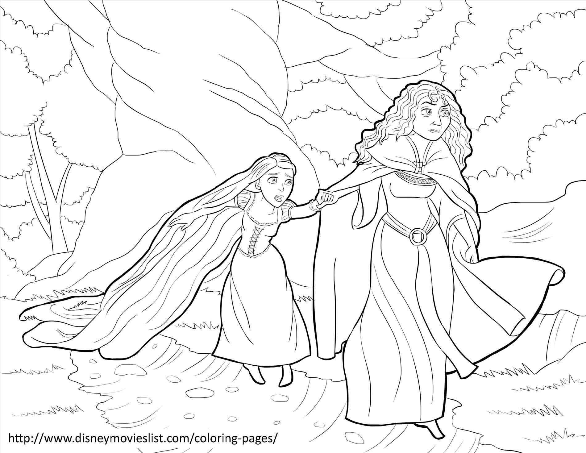 1899x1468 Awesome Collection Of Rapunzel Castle Coloring Pages For Rapunzel