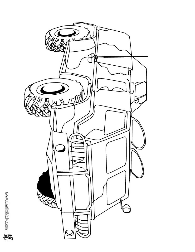 820x1060 Tank Coloring Pages