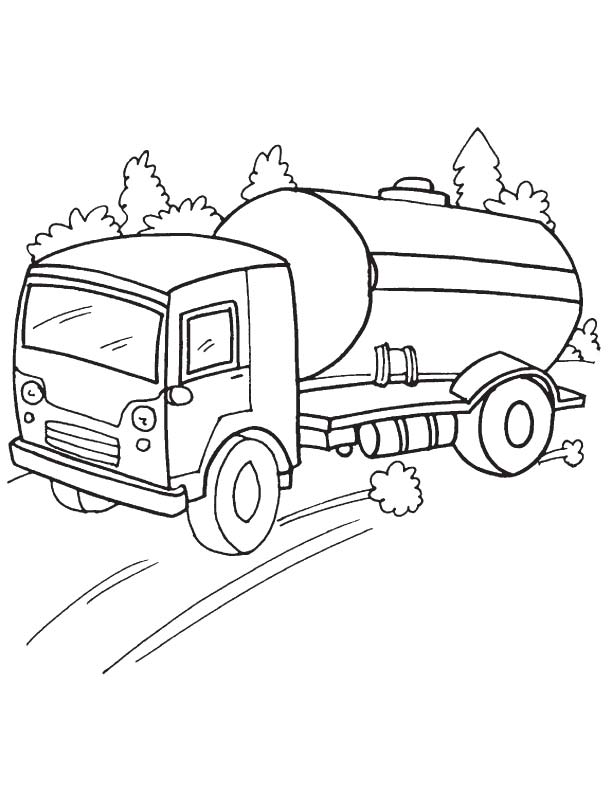 612x792 Oil Tanker Coloring Page Download Free Speedy Oil Tanker Coloring