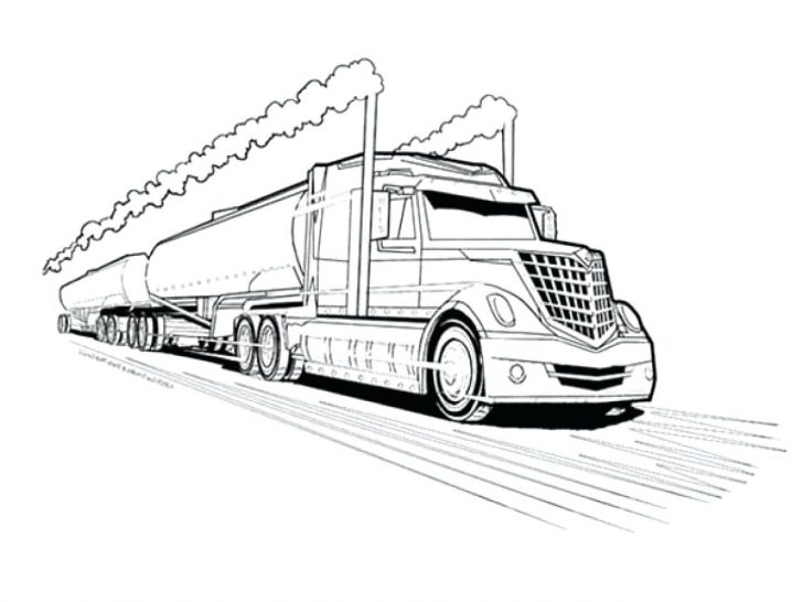 728x546 Coloring Pages Christmas Disney Truck Download Free Vector Logging