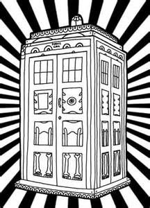 216x300 Tardis Coloring Page How To Draw Dr Who Tardis