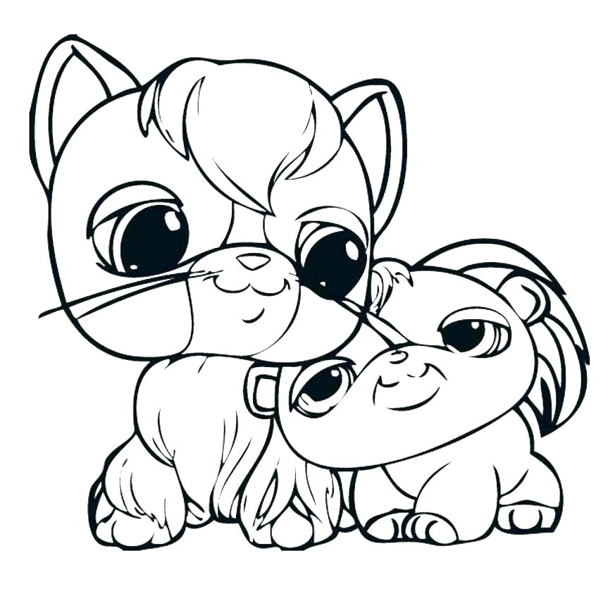 863x836 Littlest Pet Shop Color The Littlest Pet Shop Coloring Pages Pet