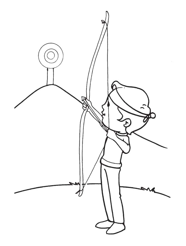 738x972 Archer Practice