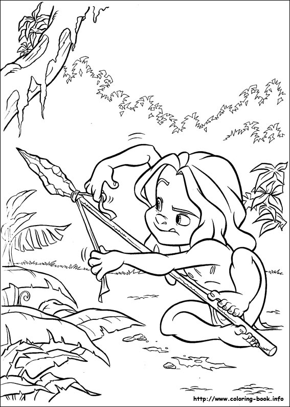 567x794 Baby Tarzan Coloring Pages Tarzan Coloring Pages On Coloring Book