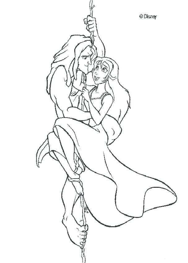 607x850 Tarzan Coloring Pages Top Rated Coloring Pages Pictures Coloring
