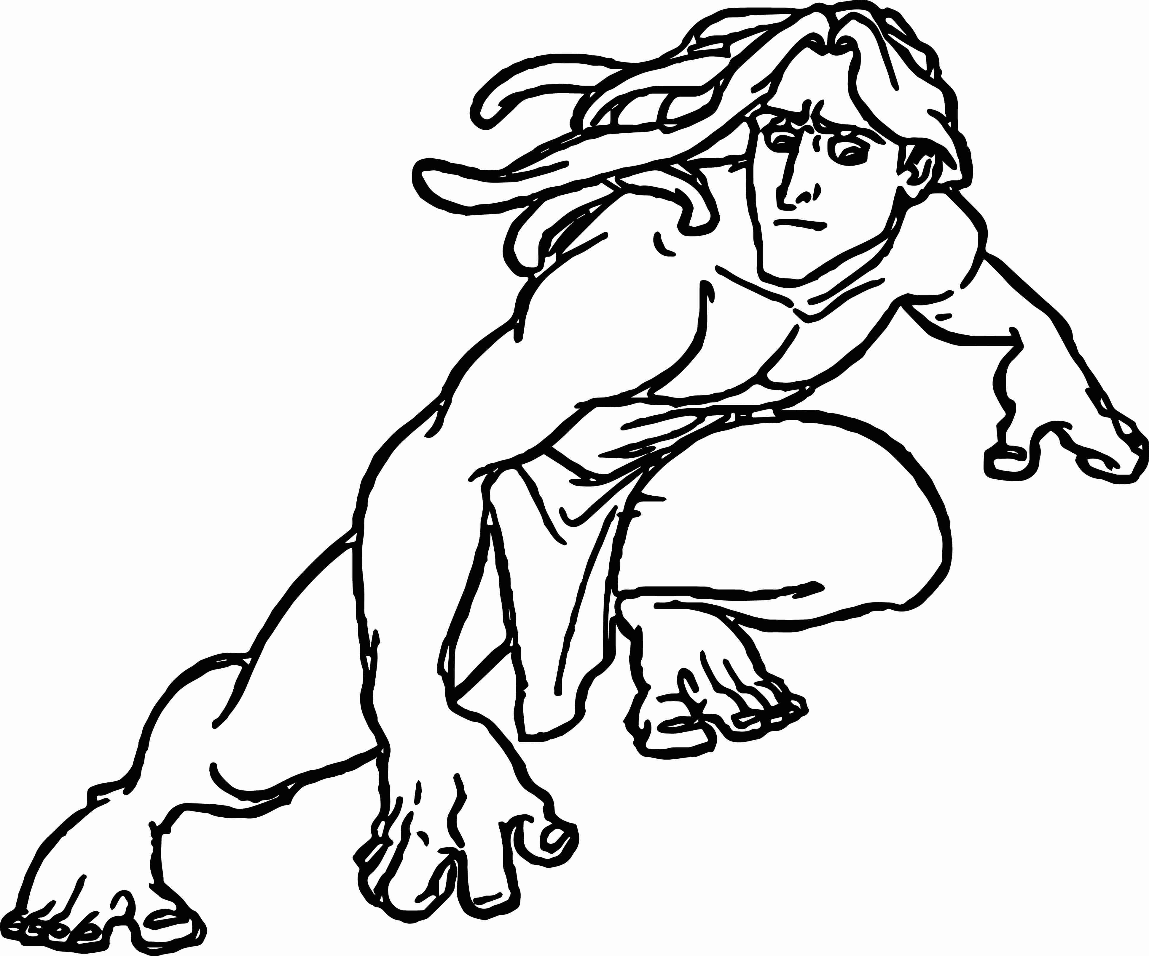 3875x3227 Tarzan Coloring Pages Wecoloringpage Bright Olegratiy