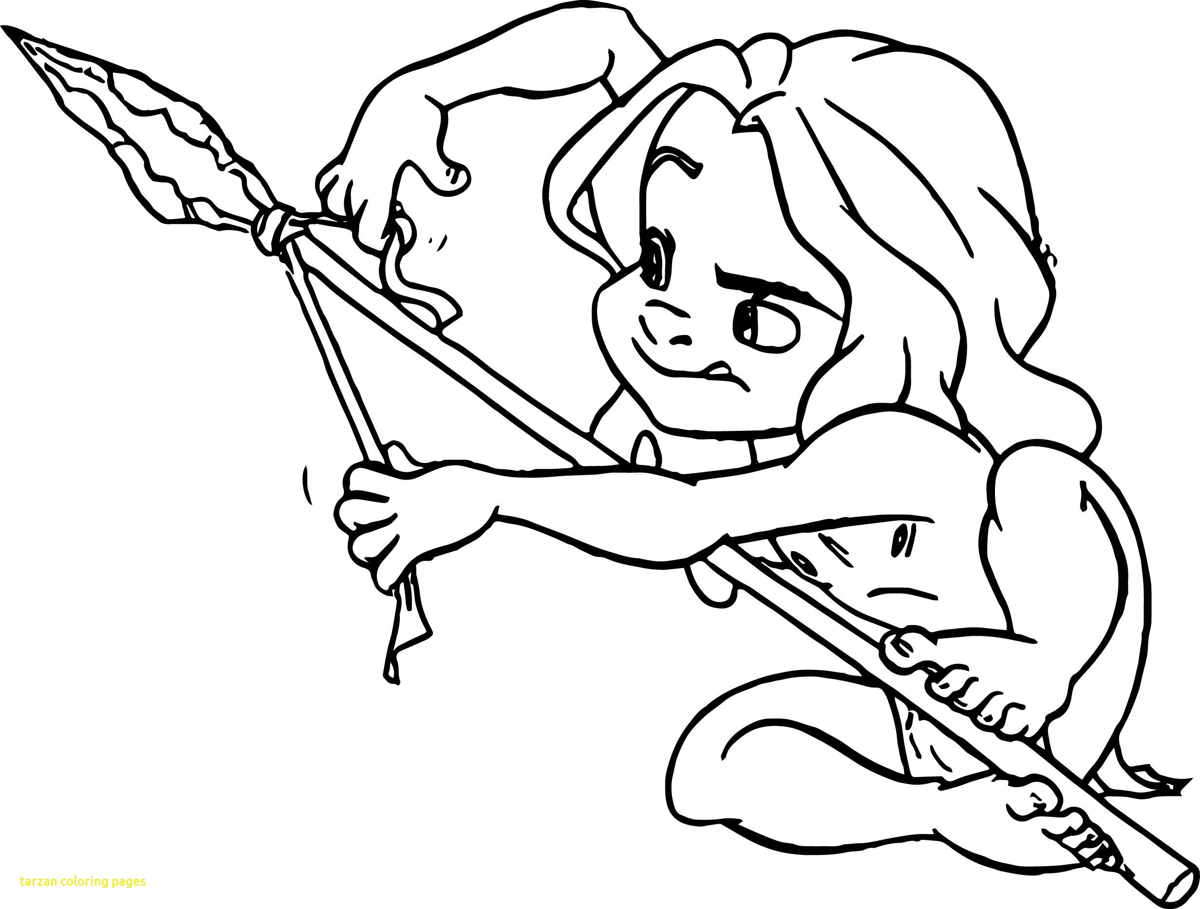 2464x1867 Tarzan Coloring Pages With Young Tarzan Spear Coloring Page