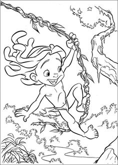 236x330 Free Disney Tarzan Printables, Coloring Pages, And Activities