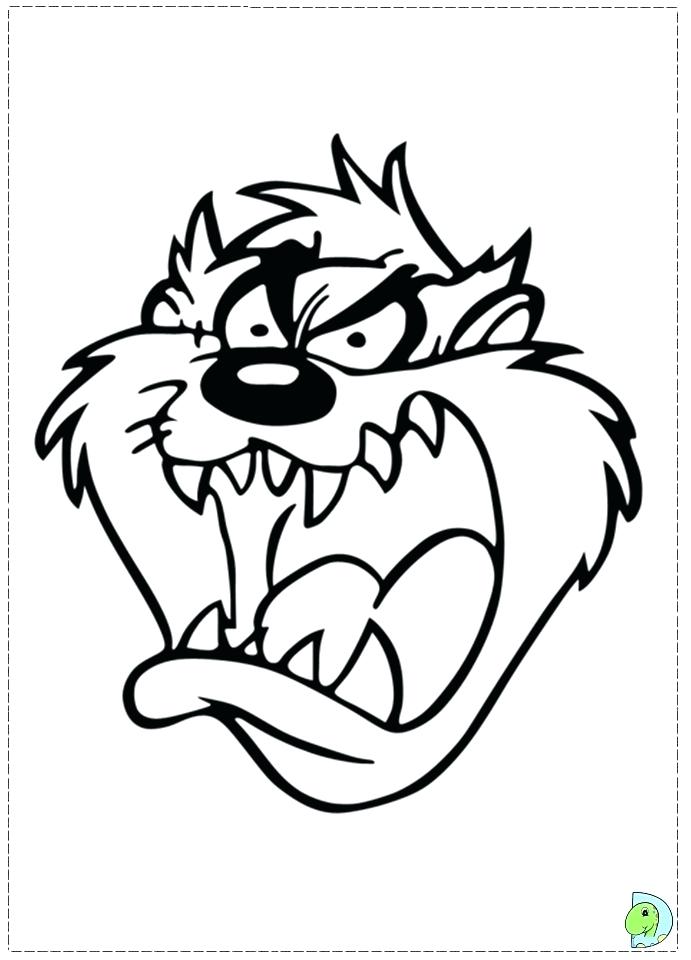 691x960 Taz Coloring Pages Devil Coloring Pages Devil As Hurricanes