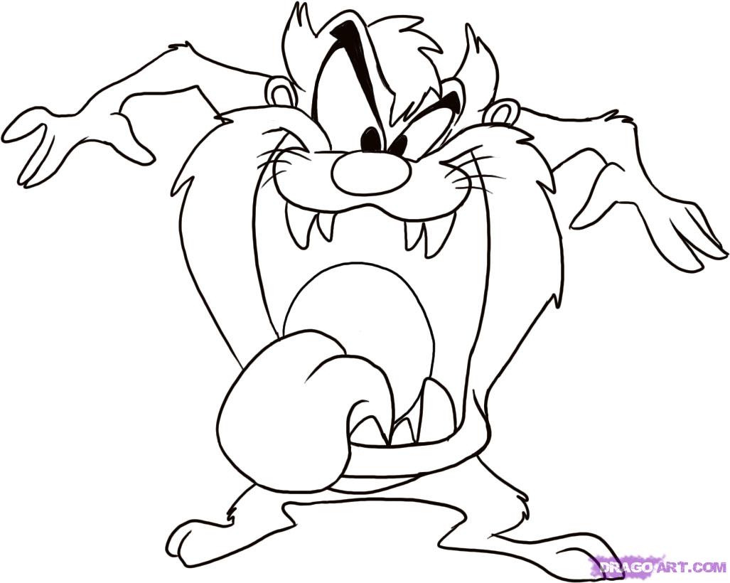 1027x820 How To Draw Disney Cartoons Devil Step By Cartoons Draw Cartoon