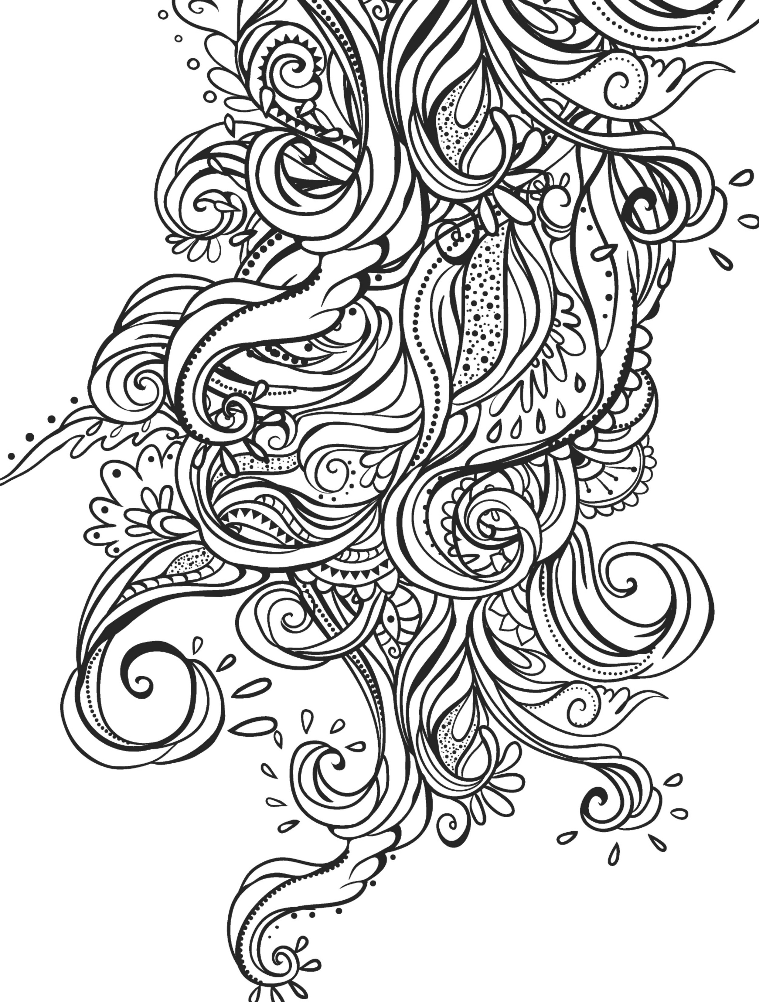 2500x3300 Inspiration Mandala Tattoo Coloring Pages