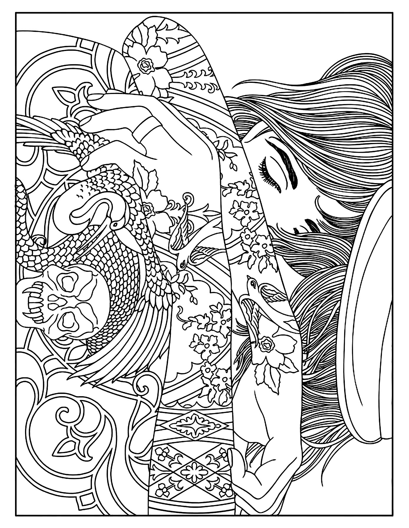 1388x1791 Woman Tattoos