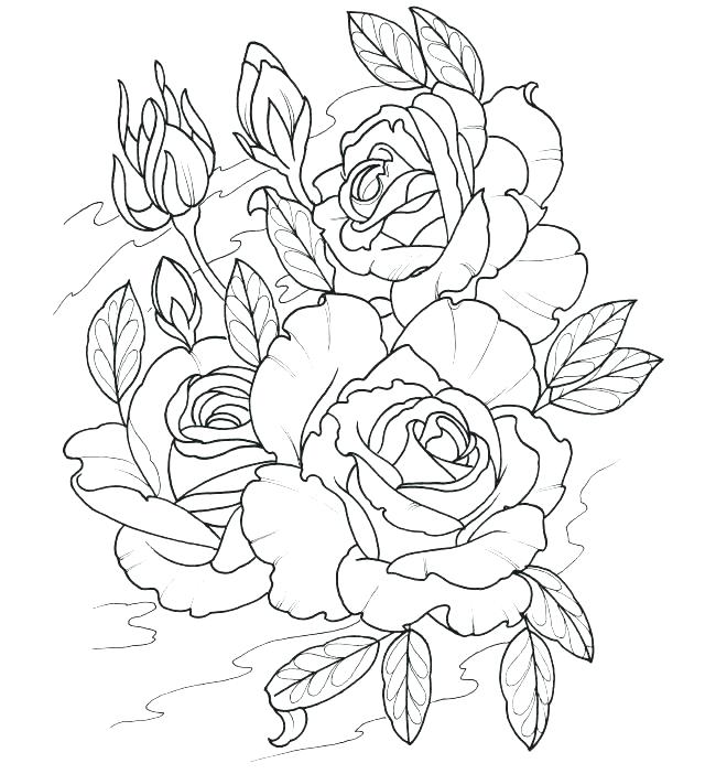 650x702 Tattoo Coloring Pages Printable Sheets Adult Page To Print