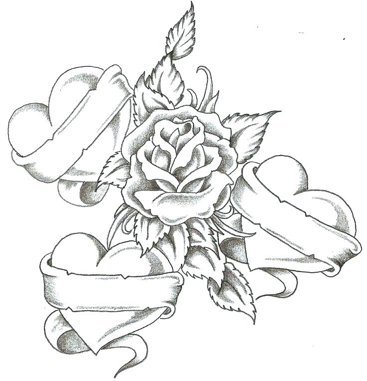736x764 Tattoo Coloring Pages To Print