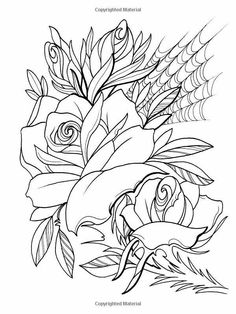 Tattoo Design Coloring Pages