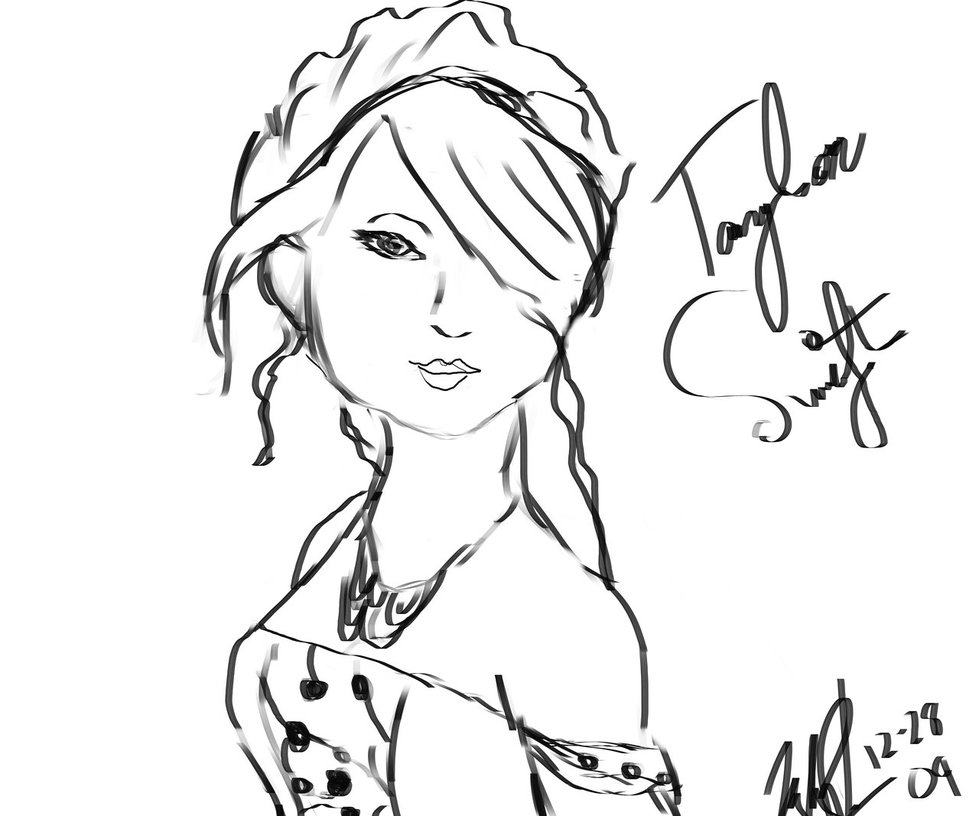 979x816 Taylor Swift Coloring Pages