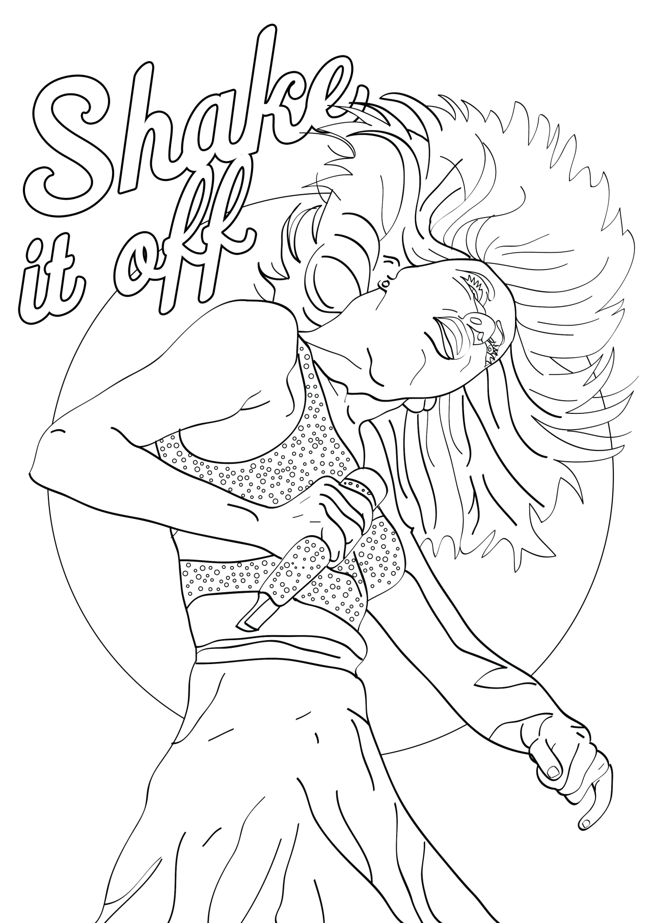 1280x1811 Taylor Swift Coloring Pages Best Of Best Taylor Swift Coloring
