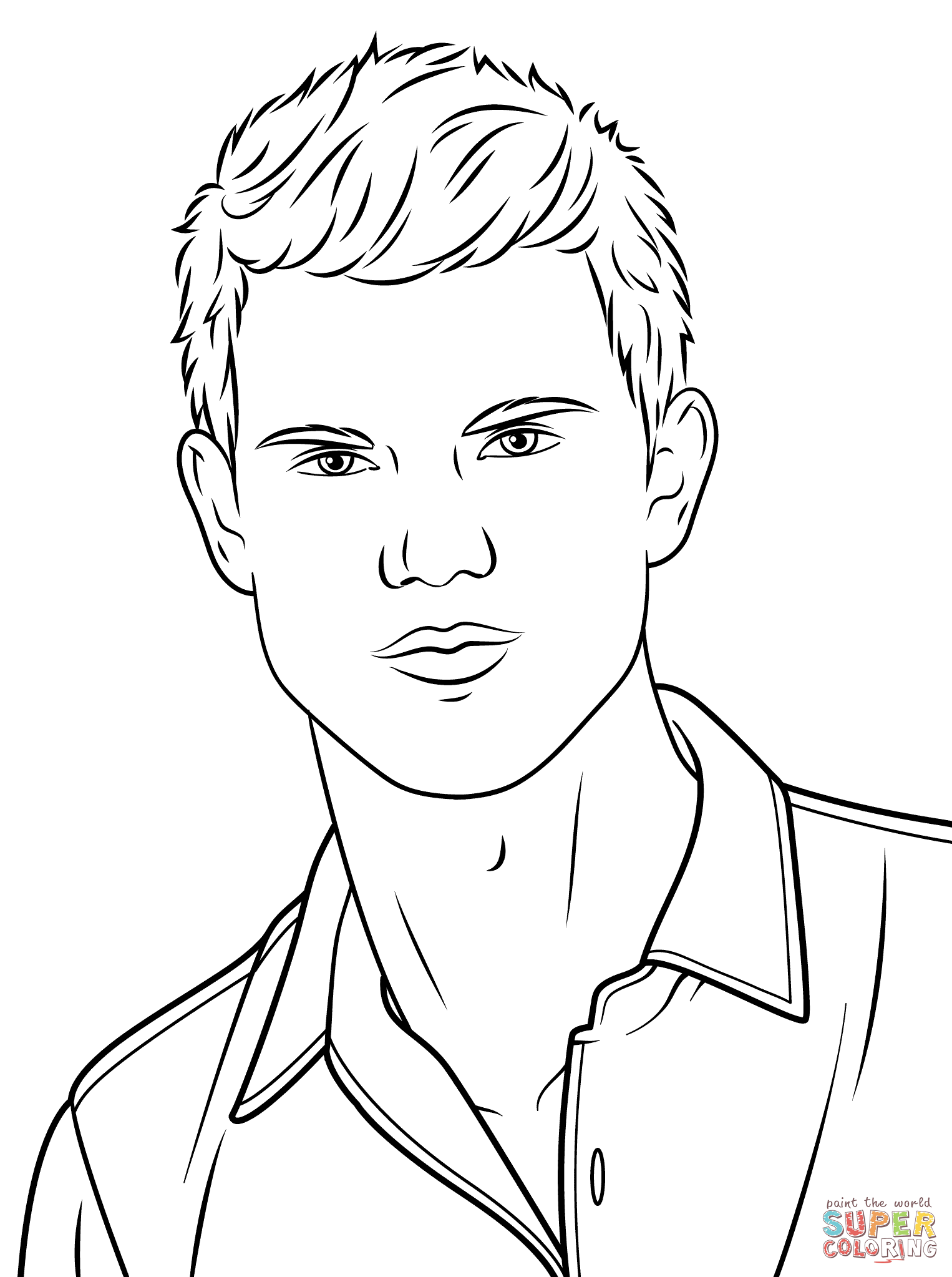 Taylor Swift Black And White Coloring Pages