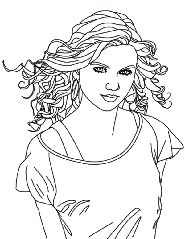 600x775 Idea Taylor Swift Coloring Pages Or Swift Coloring Pages 31 Taylor