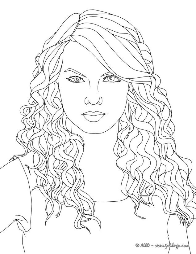 635x820 Taylor Swift Coloring Page Taylor Swift, Miley Amp Pitbull