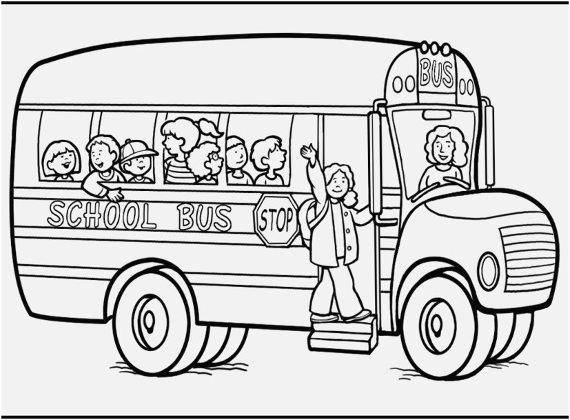827x609 Magnificent Bus Coloring Pages Vignette