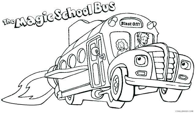 640x373 School Bus Coloring Page School Bus Pictures To Color School Bus