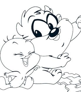 275x310 Taz Coloring Pages