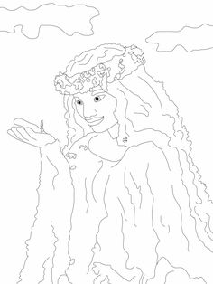 236x314 Gramma Tala From Moana Coloring Page Sammie's Board