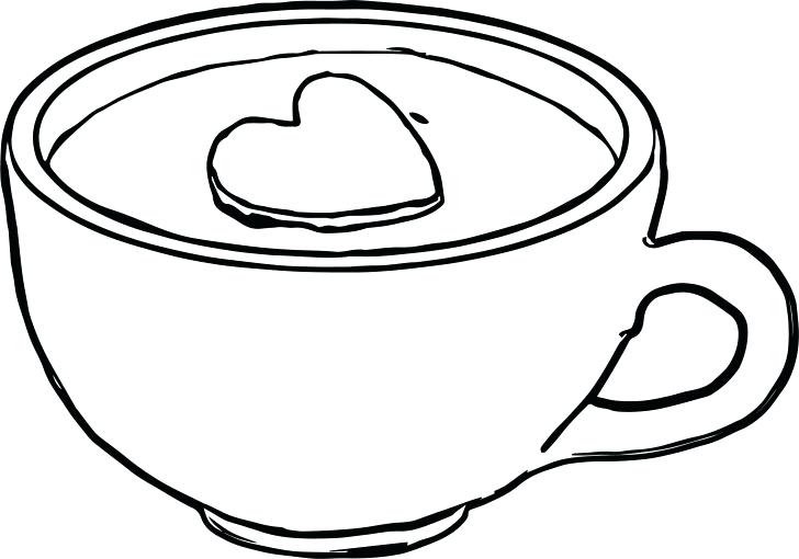 728x510 Cup Coloring Page Mug Coloring Page Tea Cup Colouring Pages