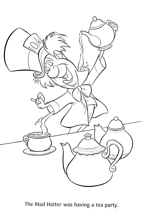 600x886 Fancy Nancy Coloring Pages Fancy Coloring Pages Tea Party Coloring