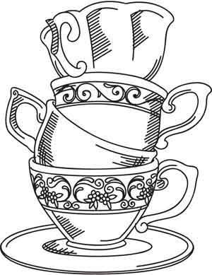 300x389 Colouring In Tea Cups