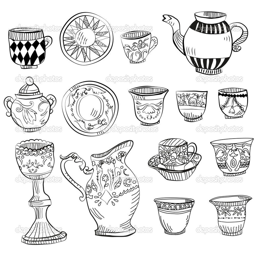 1024x1024 Tea Vintage Vector