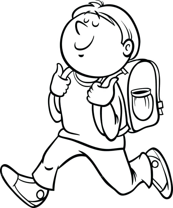 728x872 Student Coloring Pages