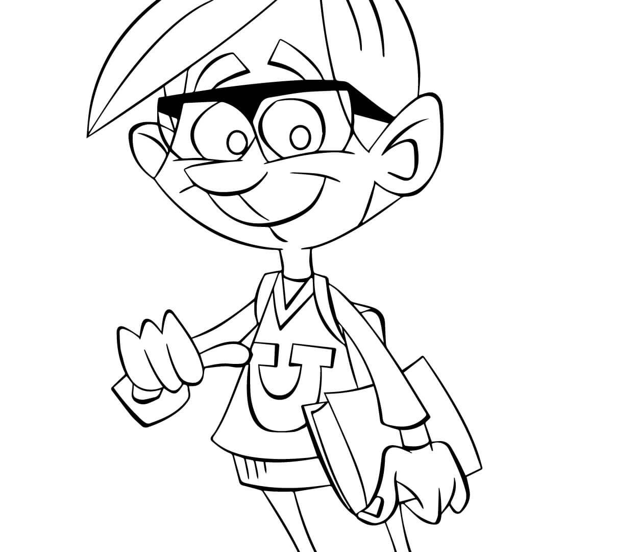 1252x1080 Boy Grade Student Coloring Page Royalty Free Vector Stunning Pages