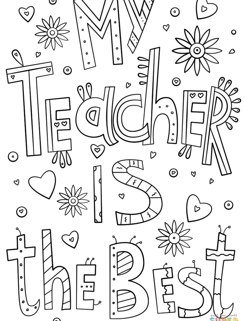 824x1080 Miracle Teacher Appreciation Coloring Pages Be