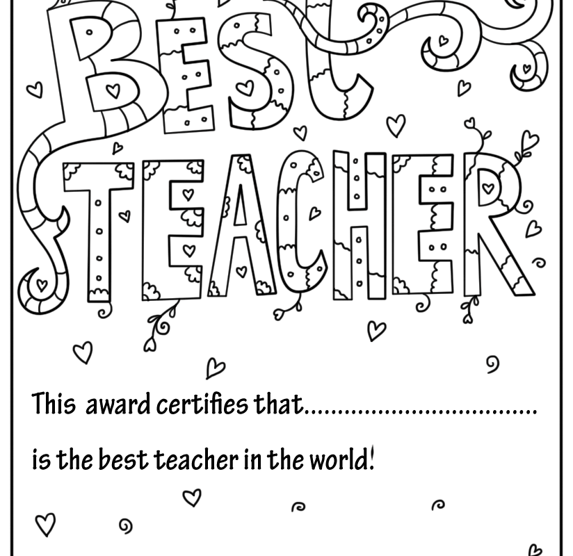 824x800 Cartoon Teachers Coloring Pages For Preschoolers Excellent Teacher
