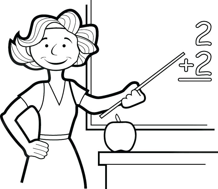701x608 Teachers Free Coloring Pages Kids Coloring Thank You Teacher