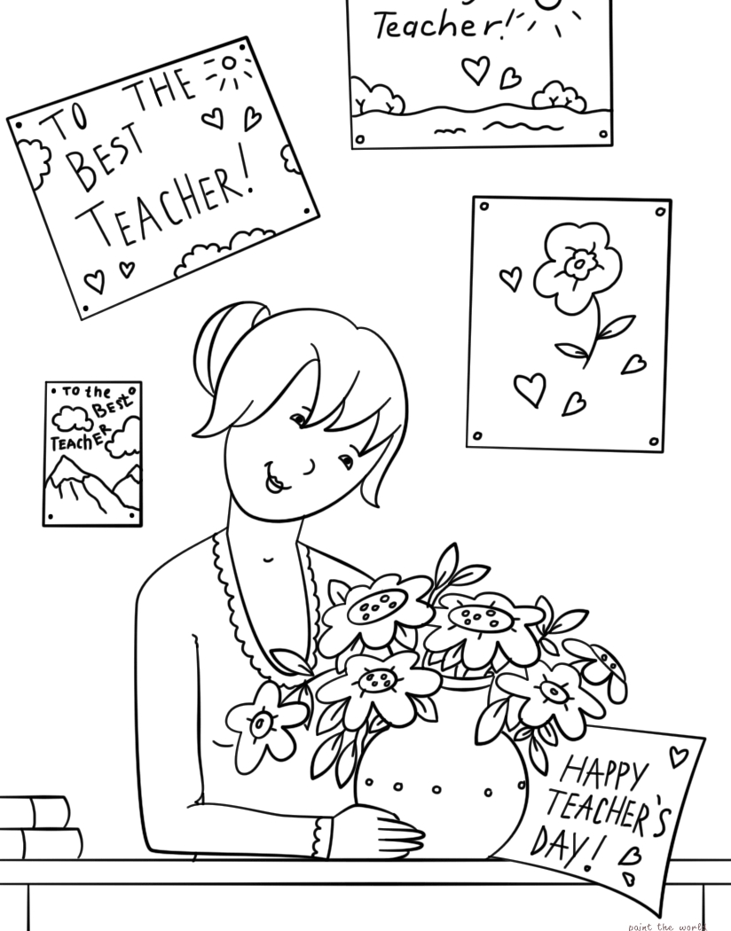 824x1050 Fresh Teacher Coloring Page Gallery Printable Coloring Sheet