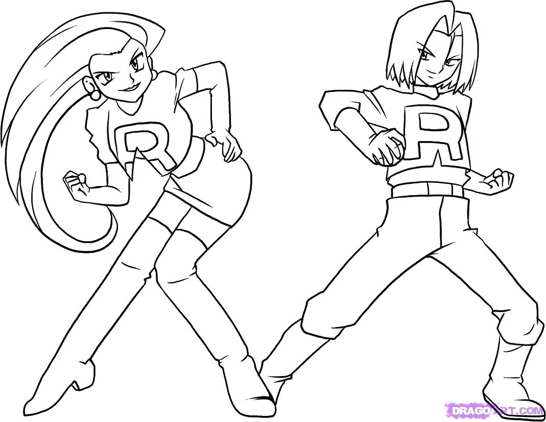 1069x826 Awesome Team Rocket Coloring Pages Contemporary Resume Ideas