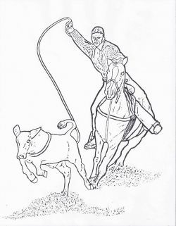 250x321 Get My Free Printable Rodeo Coloring Pages Other Event Also Calf