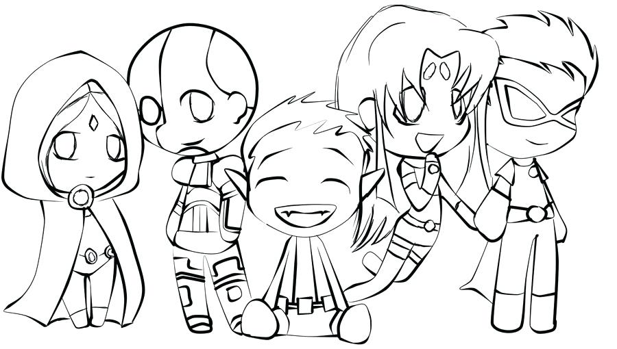900x510 Teen Titans Coloring Pages Free Teen Titans Coloring Pages