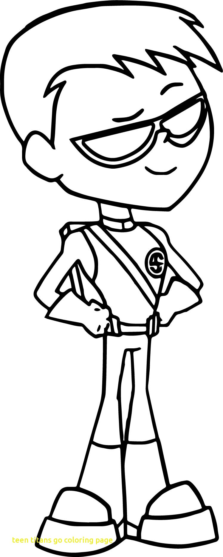 748x1866 Teen Titans Go Coloring Page With 20 Teen Titans Go Color Pages