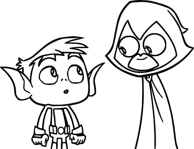 671x517 Raven Coloring Page Raven Of The Teen Titans Go Coloring Page