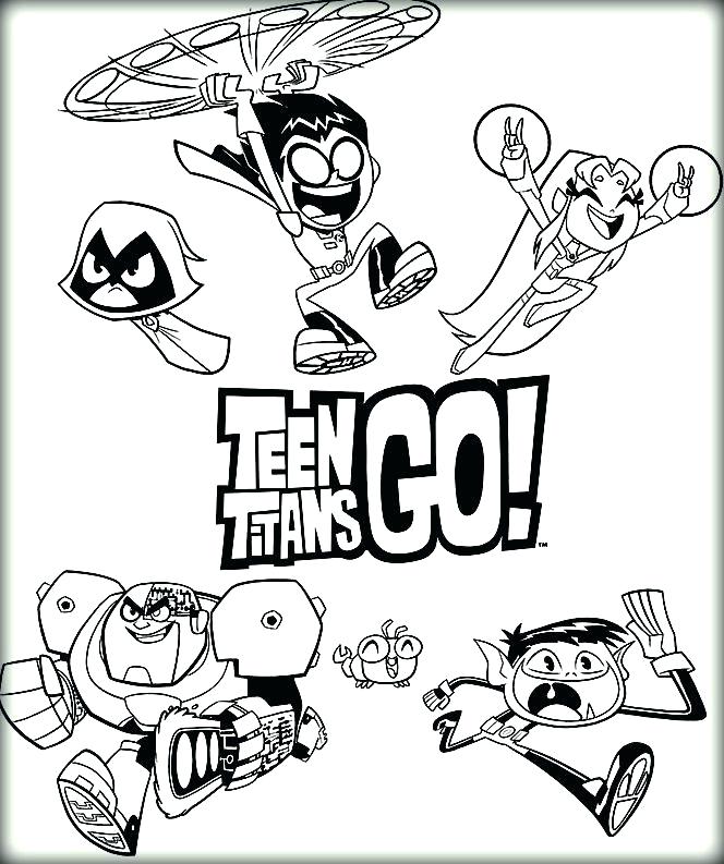 664x793 Teen Coloring Page Idea Teen Titans Go Coloring Page For All Teen
