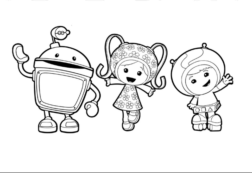 1048x719 Pin Team Umizoomi Coloring Pages Umiz On Umizoomi